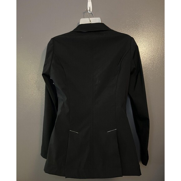Alessandro Albanese Show Jacket Womens Small Black AA Easy Care Equestrian - Picture 6 of 12